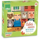 Cubi sonori fattoria. Vilac