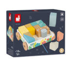 Carrello trainabile con cubi