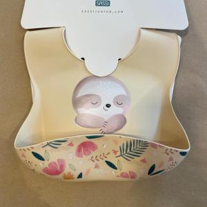 Bavaglino in silicone bradipo Sassi Junior